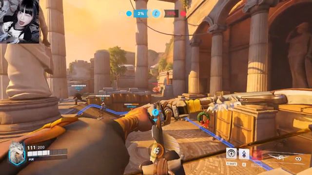 Стрим Overwatch 2! Пытаюсь как-то играть. смотреть онлайн