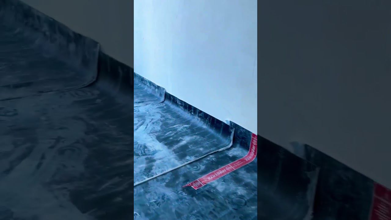 Подготовка бетонного основания для устройства рулонной шумоизоляции пола | ЖК West Garden смотреть онлайн