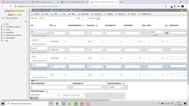 Xampp Kurulumu ve Veritabanı Oluşturulması #8 - HTML5 & CSS3 & PHP ile Baştan Sona Websitesi Projes смотреть онлайн