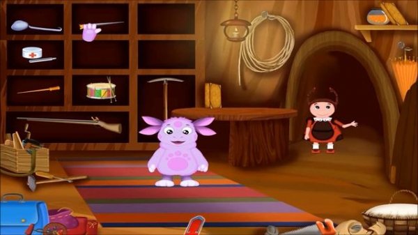 Лунтик познаёт мир. [Russian PC Game].Luntik learns the world.