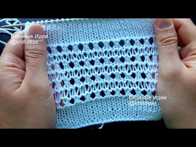 Классный ажурный узор для лета! смотреть онлайн