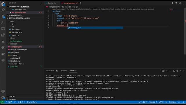 How to use docker-compose tool and create a compose.yaml! смотреть онлайн