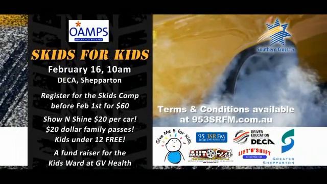OAMPS Skids For Kids for 95 3SR FM's Give Me 5 For Kids смотреть онлайн
