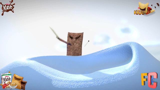 Funny Kellogs Krave Chocolaty Inside Crunchy Outside Commercials EVER! YUM YUM ! смотреть онлайн