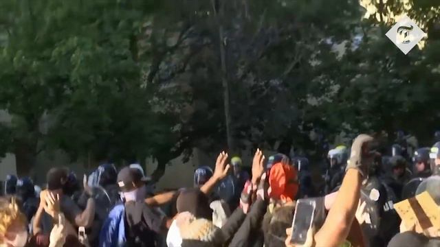 Беспорядки в США под песню "Убили негра" смотреть онлайн