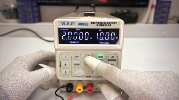 Программируемый ЛБП WEP 3005D Обзор. Профи.