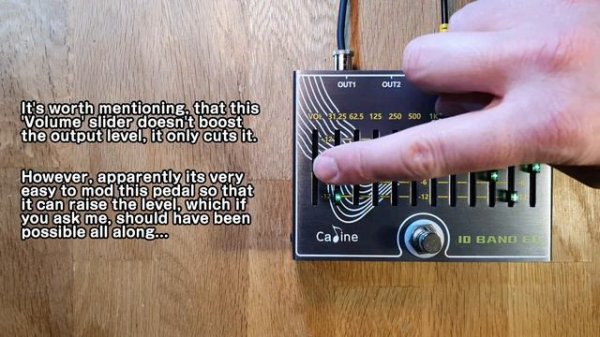 Caline CP-81 10 Band EQ