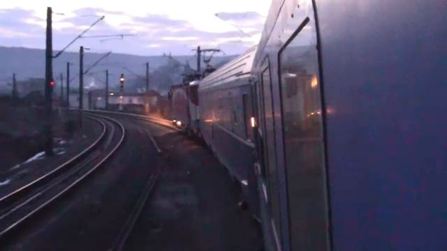 EuroNight 473 "ISTER" Budapest-Bucharest in Sighișoara смотреть онлайн