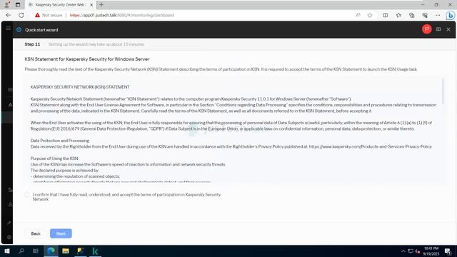 How to Run Through Kaspersky Security Center Quick Start Wizard смотреть онлайн
