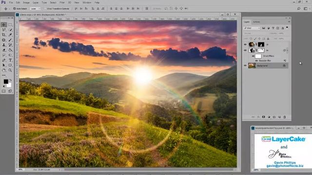 Dreamy Sunlight And Bokeh Photoshop Actions