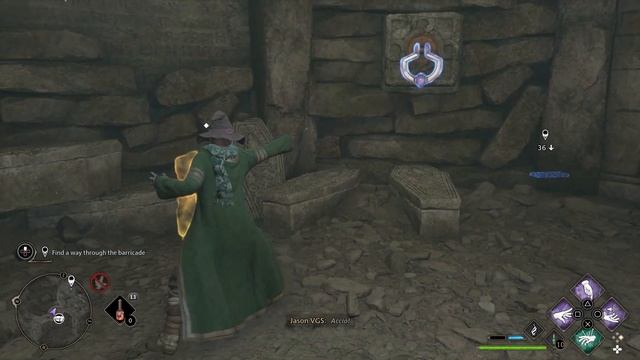 Hogwarts Legacy - In The Shadow of Time: Create a Bone Bridge: Explore and Loot Catacombs Gameplay смотреть онлайн