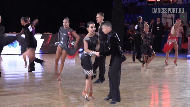 Artem Beginin - Diana Maltseva RUS, Jive | ROC 2018 WDSF Open Youth Latin смотреть онлайн
