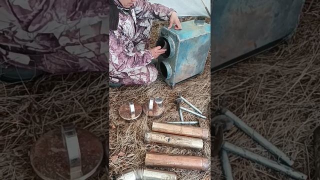 ПЕЧЬ ДЛЯ ЗИМНЕЙ ПАЛАТКИ. смотреть онлайн