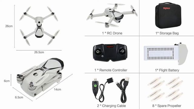 SYMA Z6 Pro 4K Brushless Drone – Just Released ! смотреть онлайн