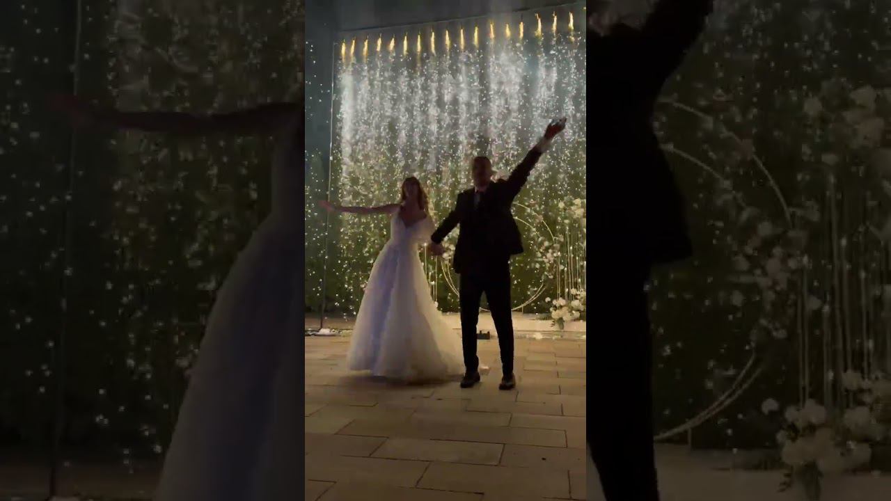 Огнепад, водопад на свадьбу, холодные фонтаны 24.08.24 Графский парк смотреть онлайн