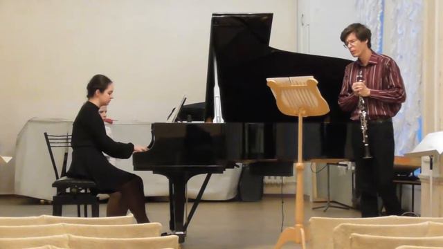 А. Гречанинов. Соната №2 для кларнета и фортепиано. Исполняют : И. Гиндин, С. Коссович. смотреть онлайн