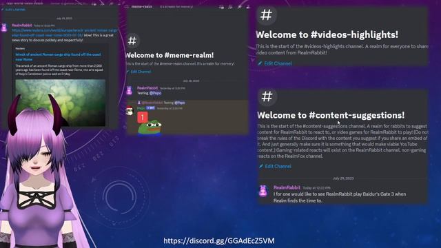 MAJOR CHANNEL UPDATE! New VTube Avatar, Discord, and More! смотреть онлайн