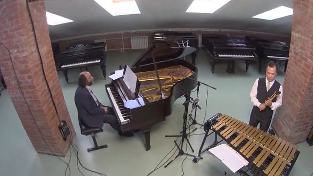 Джазовый дуэт: Евгений Гречищев (фортепиано), Анатолий Текучев (вибрафон). смотреть онлайн