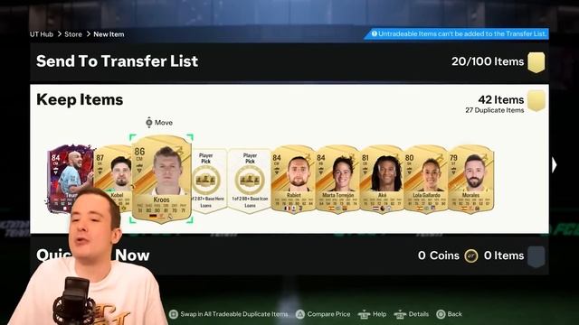 OMG WE BOTH PACKED OUR FIRST GUARANTEED ICONS AND HE'S MAD!! - EAFC 24 ULTIMATE TEAM PACK OPENING смотреть онлайн