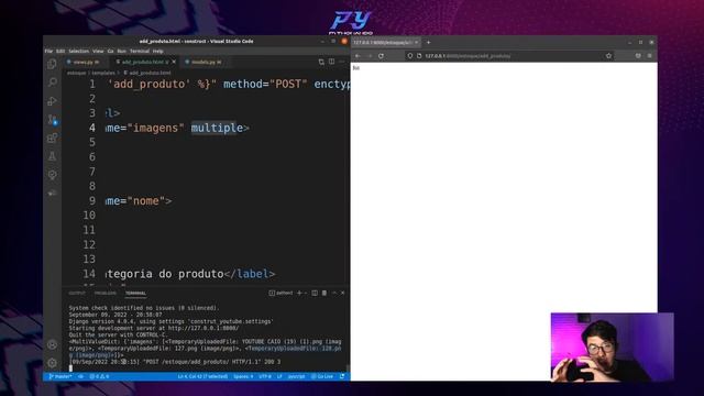 PROJETO CONSTRUCT #04 | Upload de imagens, manipulação de imagens, cadastro de produtos смотреть онлайн