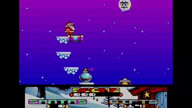 Santa's Xmas Caper Review for the Commodore Amiga by John Gage смотреть онлайн