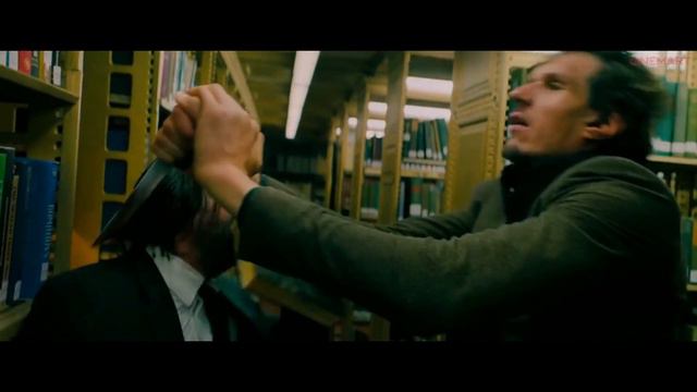 JOHN WICK: Chapter 3 Parabellum (2019) | The Library Fight | John Vs Ernest (Boban Marjanovic) HD