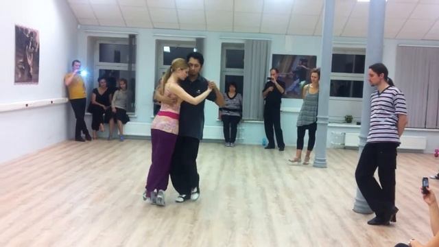 Sara y Juan. Class in Edissa DNI tango.. смотреть онлайн