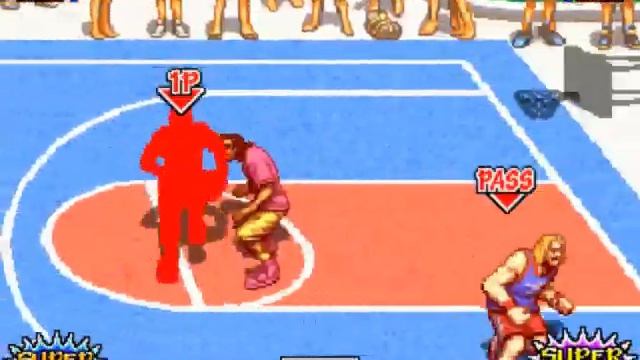 Hoops 96 Europe/Asia 2.0 MAME Gameplay video Snapshot -Rom name hoops96- смотреть онлайн