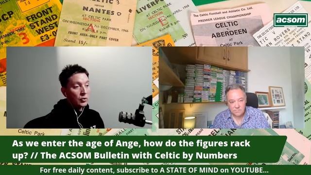 As we enter the age of Ange, how do the figures stack up? The ACSOM Bulletin with Celtic by Numbers смотреть онлайн