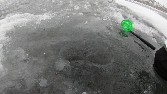 Рыбалка в глухозимье. рыбалка 2021. Травянское водохранилище. смотреть онлайн