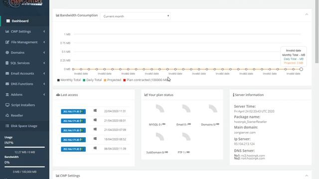 Reseller Module is not working in CentOS WebPanel after 0.9.8.961 Update смотреть онлайн