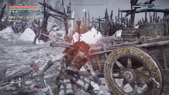 Horizon Zero Dawn - Hollow Fort Bandit Camp | Ultra Hard смотреть онлайн
