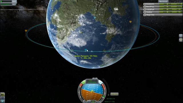 KSP - серия 001 (орбитальная станция) смотреть онлайн