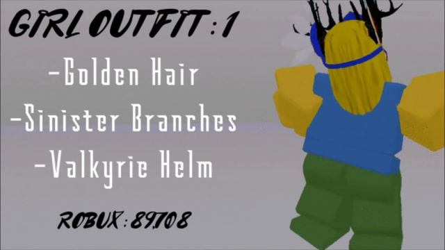10 AWESOME ROBLOX "Valkyrie Helm" OUTFITS!!!!!! смотреть онлайн