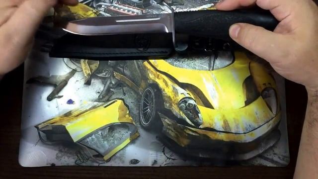 Нож НР - 40, Нож разведчика. Сталь 100Х13 M. Обзор+ бумажный тест. смотреть онлайн