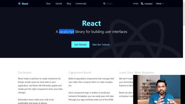 What is ReactJS? ReactJS Tutorial for beginners смотреть онлайн