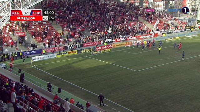 Liga 1 UTA Arad vs FC Botosani смотреть онлайн