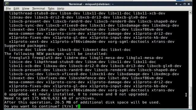 How to setup OpenGL in a fresh Linux Debian installation смотреть онлайн