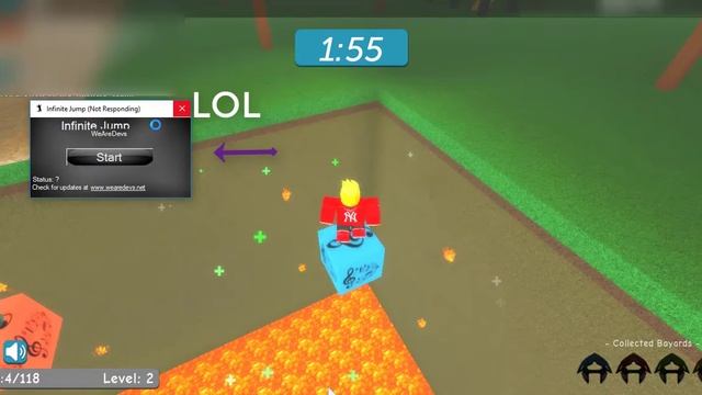 How To Do Infinite Jump On ROBLOX [Works on every games] смотреть онлайн