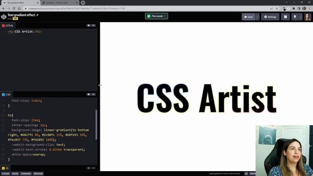 CSS ONLY Gradient Text Animation смотреть онлайн