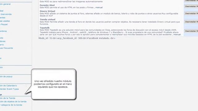 Instalar, modificar y desintalar módulos - Creatuforo.com - Phpbb3 смотреть онлайн