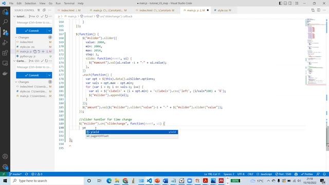 Web mapping: Adding year slider || Tutorial 3 || Leaflet || JS || WebGIS смотреть онлайн