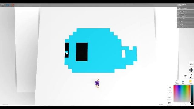 Roblox: Pixel Art Creator | Drawing a Cute UNDER WATER UNICORN! смотреть онлайн