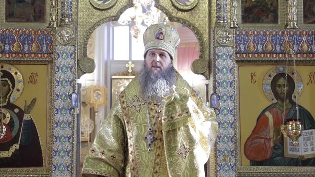 Воскресная Литургия в Александро-Невском собор Кургана смотреть онлайн