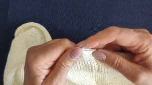 Закрытие петель спицами при котором лицевая гладь не закручивается