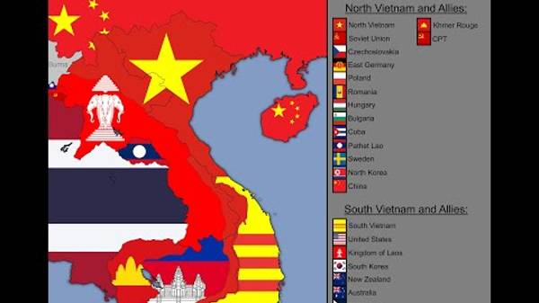 Вьетнамская война с флагами каждые две недели. смотреть онлайн