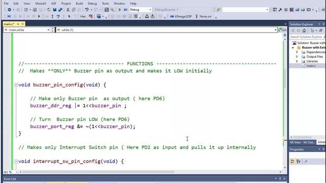 3.[μC: AVR] Interrupt operation in microcontroller using microchip studio, embedded C and SimulIDE смотреть онлайн