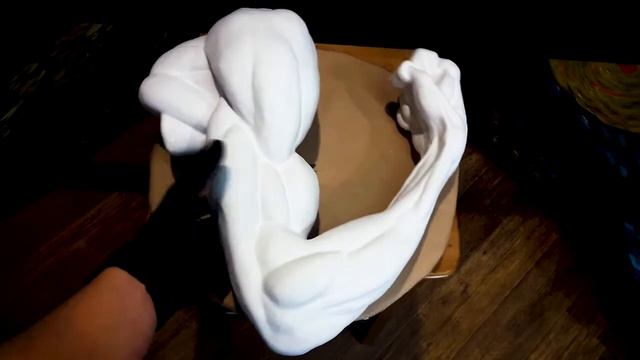 Фигура из гипса Рука согнутая в локте, анатомическая | ArterSHop смотреть онлайн
