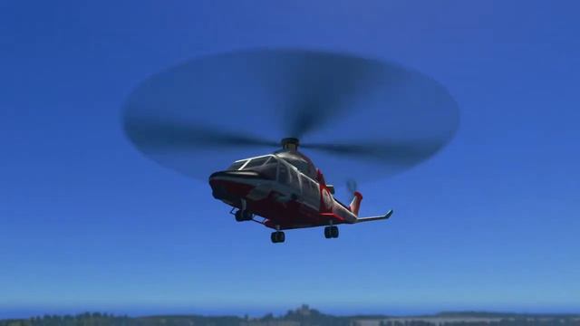 Cities Skylines, ITALIAN COAST GUARD/POLICE HELICOPTER, AW139, Custom Rotors смотреть онлайн
