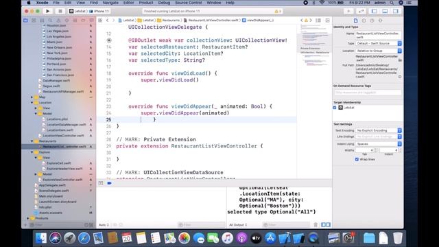 iOS 13 Programming for Beginners | 17.Getting Started with JSON Files смотреть онлайн
